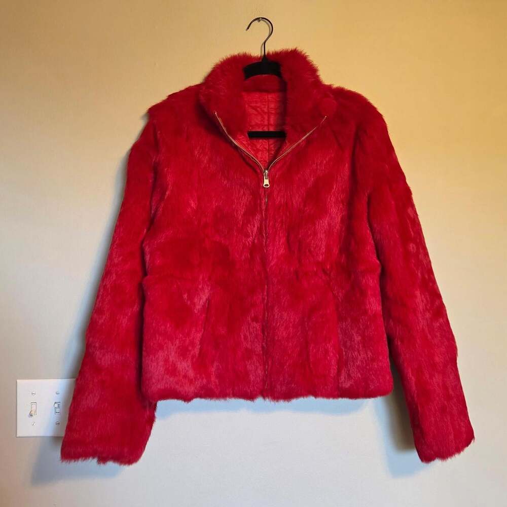 Wilson's Leather Maxima Women's Red Jacket